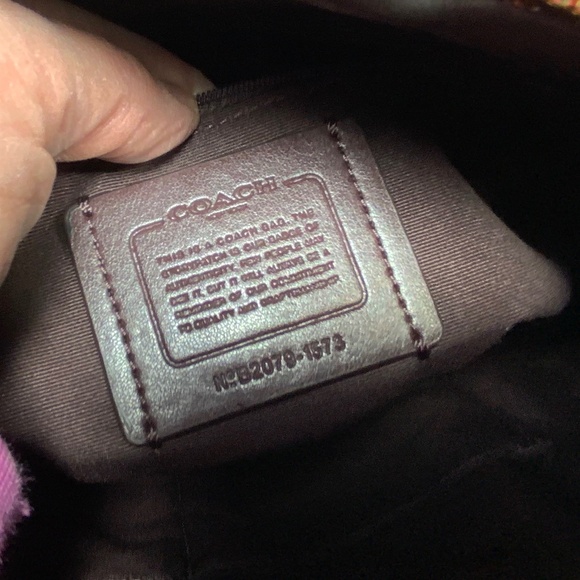 Coach Pink Leather May Tote Shoulder Bag - Picture 14 of 15